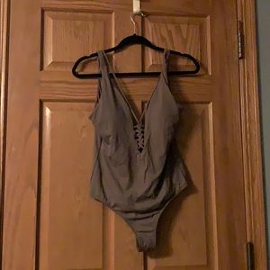 O’Neill Salt Water Solids Macrame Swimsuit